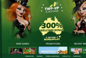 Two Up Casino Login