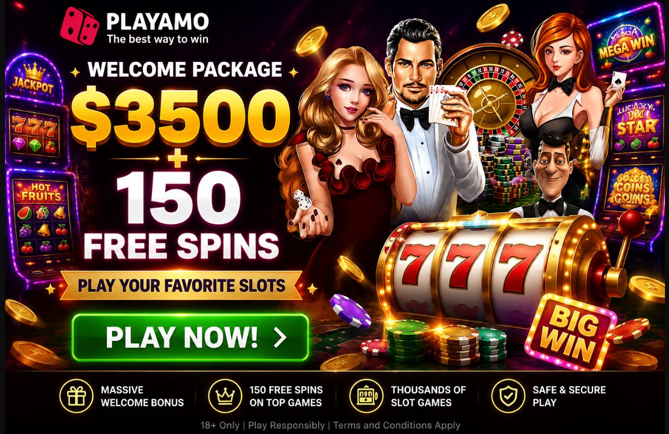 Playamo casino login - AU / NZ / CA